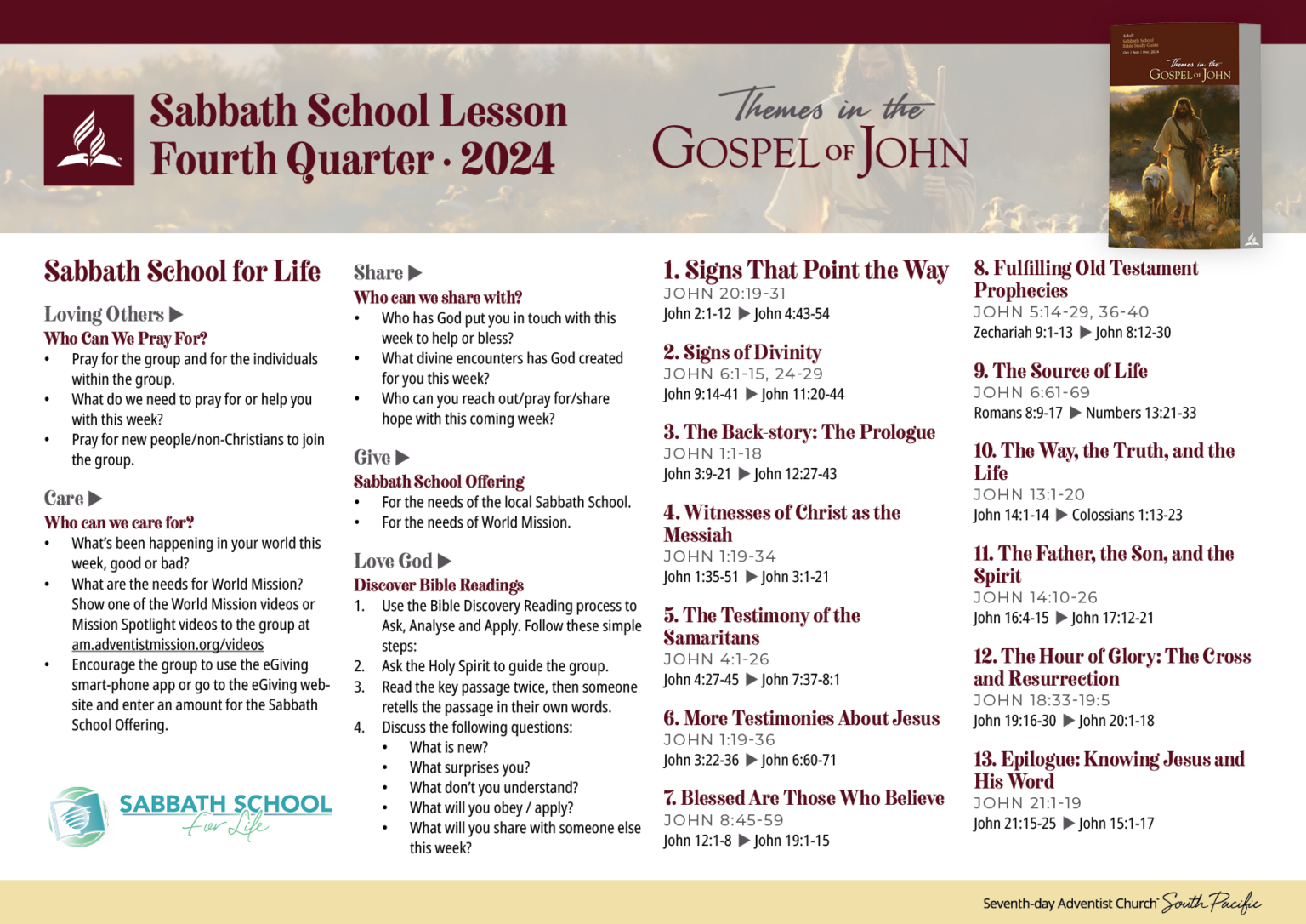 2024 Quarter 4 - Sabbath School